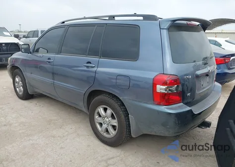 2007 Toyota Highlander V6 из США, поврежденный, VIN JTEDP21A870144398